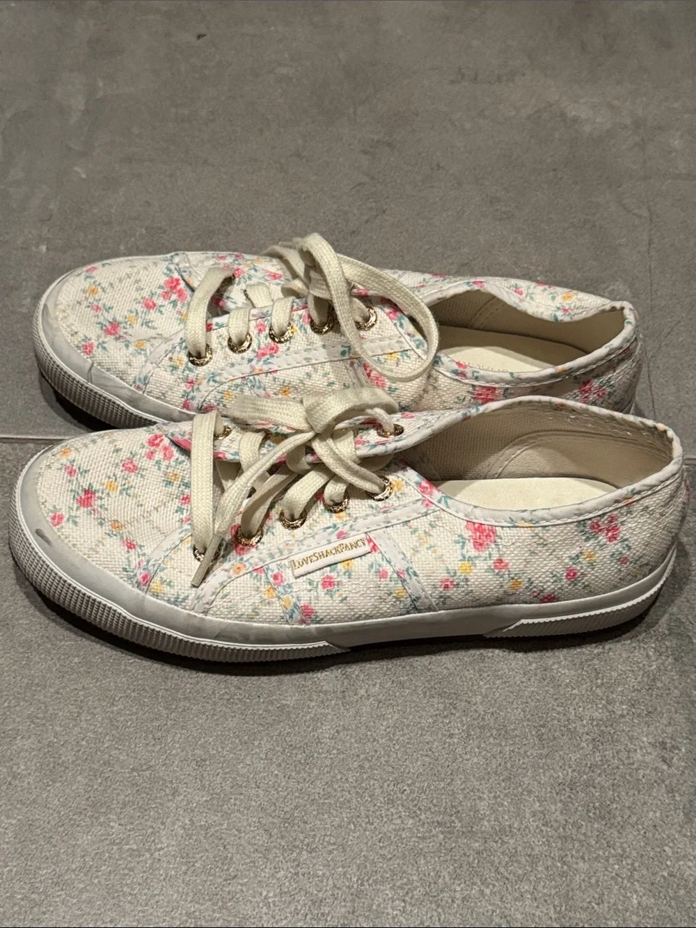 Limited Edition Superga x Loveshackfancy Sneakers size 6.5w